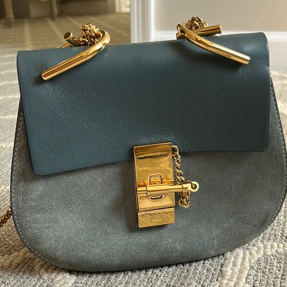 Chloe Drew Mini in Cloud Blue